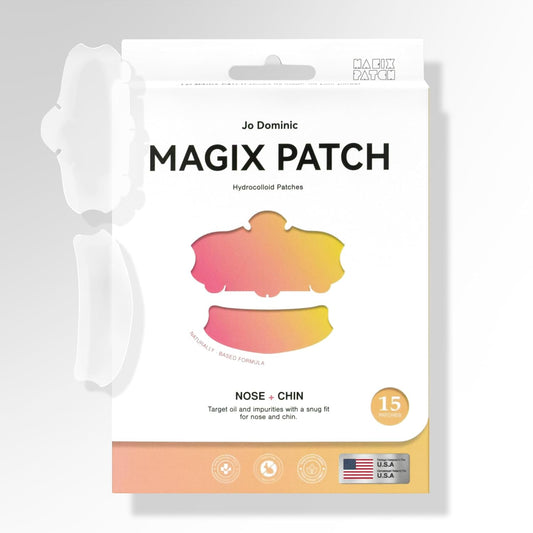 MAGIX PATCH Nose & Chin Pimple Patches Hydrocolloid Acne Patches for T-Zone Care – Absorbs Oil, Zits & Blemishes Overnight – Vegan, Cruelty-Free Skincare (15 Count)