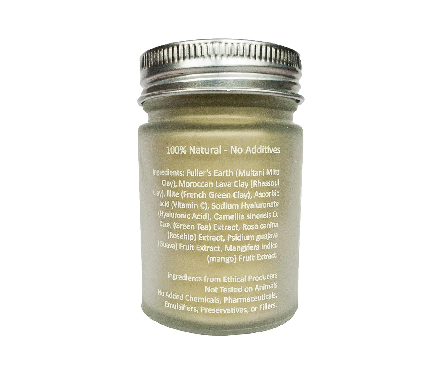 100% Natural Vitamin C Clay Exfoliating Face Mask 60g All Clay & No Water …