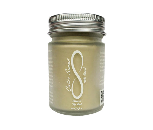 100% Natural Vitamin C Clay Exfoliating Face Mask 60g All Clay & No Water …